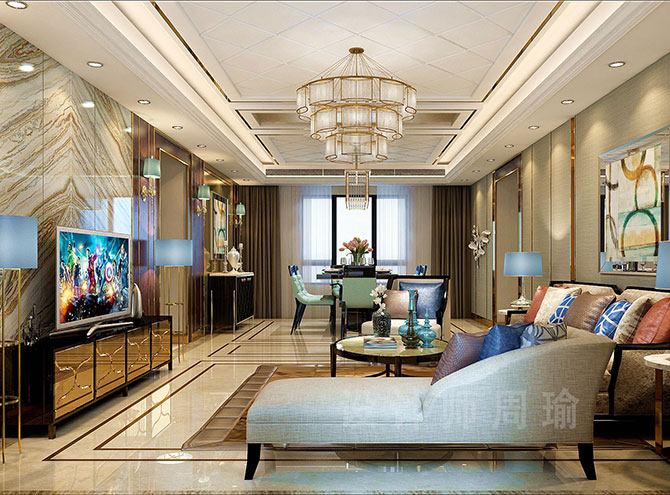 操小骚逼的视频世纪江尚三室两厅168平装修设计效果欣赏